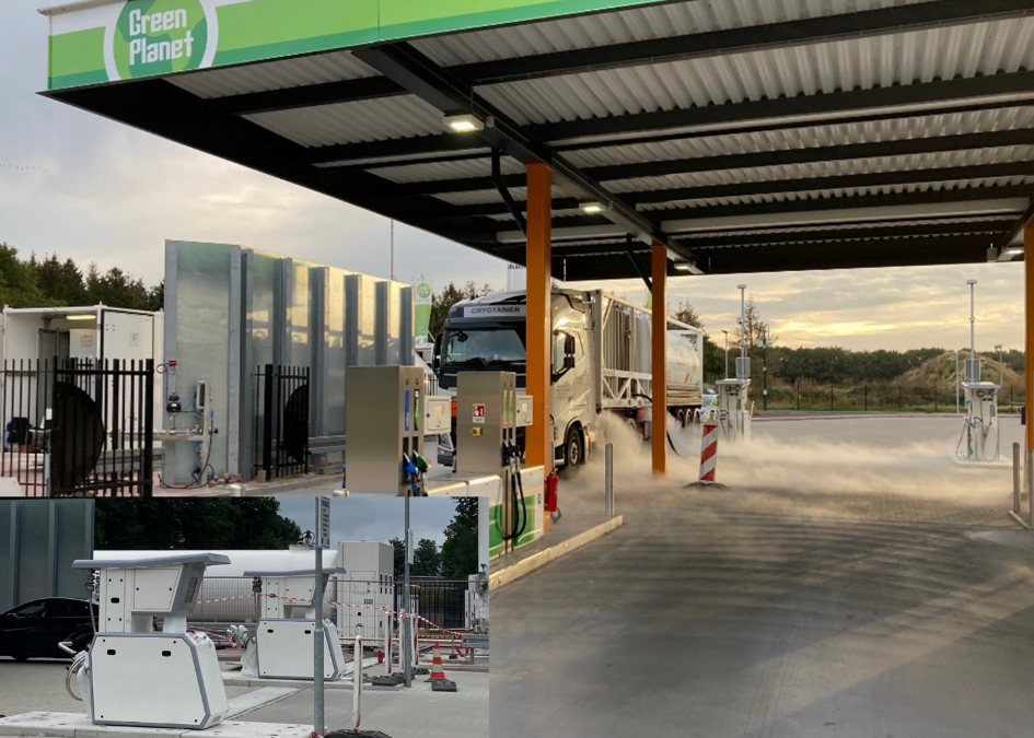 Green Planet – Realisatie van een LNG tankinstallatie voor trucks bij Energy Hub